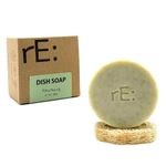 RE: Eco-Friendly Dish Washing Soap Bar with Loofah Holder - Palm Oil Free, Zero Waste, Plastic Free, Free of Artificial Dyes and Fragrance (1, Rosemary)