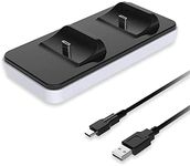 PSS PS5 Dual Controller Charging Dock for PS5 DualSense Controller Charger with Cable (Controller Not Include)