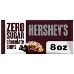 HERSHEY'S Kitchens Baking Chips, Sugar Free Chocolate Chips, Gluten Free, 8 Ounce Bag