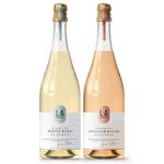 New: L.A Brewery | Non Alcoholic Sparkling Craft Kombucha Drink 1 x New English Blush / 1 x English Rose, Low Sugar, Gluten Free & Vegan (2 x 750ml Twin Pack)