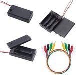 WJUAN 3 Pcs Battery Holder Case Pla