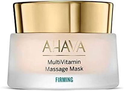 AHAVA Maschera da Massaggio Rassodante Multivitaminica - con Vitamina C Anti-invecchiamento, Pro B5, B3, D e Minerali del Mar Morto Osmoter per Più Fermezza e Luminosità, 1.7 fl.oz