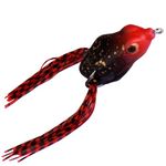 Chief Angler Cheetah Topwater Snakehead Frog Lure Super Soft Rubber Body Live Action Fishing Bait 45mm 8.5g