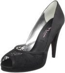 Nina Women's Evadne Platform Pump Black Size: 6 US / 6 AU