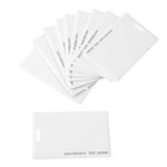 7SEVEN® Thick Proximity RFID Card Set of 100pcs use for Office Corporate Hospital Education Institute and Many More Organisation for Biometric Time & Attendance ID Card