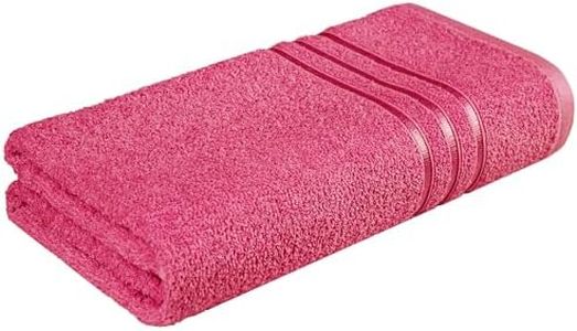 MYTRIDENT Towels for Bath|Comfort Living Towels|Quick Drying|Travel Friendly|Bath Towel for Men/Women|1 Piece Towels for Bath Large Size |100% Cotton 400 GSM|70 cms x 140 cms - Multicolor