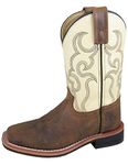 Smoky Mountain boys unisex-child Cowboy Boots, Brown, 9 UK