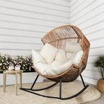 Shintenchi Wicker Egg Chair,Oversiz