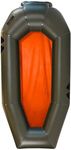 Uncharted Supply Co. Rapid Raft 2.0 - Lightweight Inflatable Pack Raft for Survival, Emergency Prepardness, Fishing, and Camping - Olive + Orange