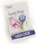 20 Pairs of Moldex Sparkplugs 7800 from WWYE, Soft Foam Ear Plugs, 35db SNR Earplugs Ideal for Sleeping, Travel, Studying, Work, Loud Noise