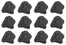 EISCO-12Pk Raw Anthracite Coal, Metamorphic Rock Specimens Approx. 1 Geologist Selected & Hand Processed Great for Science Classrooms Class Pack Eisco Labs