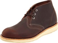 Red Wing Mens Chukka Full Grain Leather Dark Brown Boots 9 UK