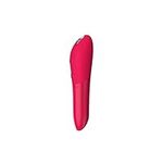 WeVibe Tango X Bullet Vibrator for Women - Vibrating Sex Toy for Her - Mini Clitoral Stimulator Massager with 8 intensity levels - 7 Vibration Modes - Waterproof - Adult Toys for Couples - Cherry Red