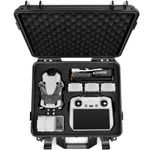 Lekufee Waterproof Hard Carrying Case Compatible with DJI Mini 4 Pro Drone/DJI Mini 4/Mini 3 Pro/Mini 3 Drone and DJI RC 2/DJI RC/RC N2/RC N1 Remote Controller and Accessories(Case Only)