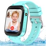 4G Kids Smart Watch for Girls Boys, Smart Watch for Kids, GPS Tracker for Kids, Kids Watch with GPS/Video Call/SOS/Camera, Girls Watch/Boys Watch, Birthday/Christmas/Promotion Gifts for Boys and Girls