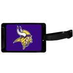 Siskiyou Sports NFL Minnesota Vikings Luggage Tag Black, 3.25"