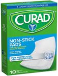 Curad Non-Stick Pads, 3 Inches X 4 Inches 10 Count