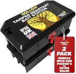 Pest X Pro Hollow – 2X Empty Rat Bait Box for Block, Pasta, or Grain Bait, Refillable & Reusable Tamper-Resistant Rodent Station for Indoor & Outdoor Use, Professional Grade, Safe & Versatile