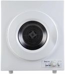 3.5 cu. ft. White Compact Electric Dryer