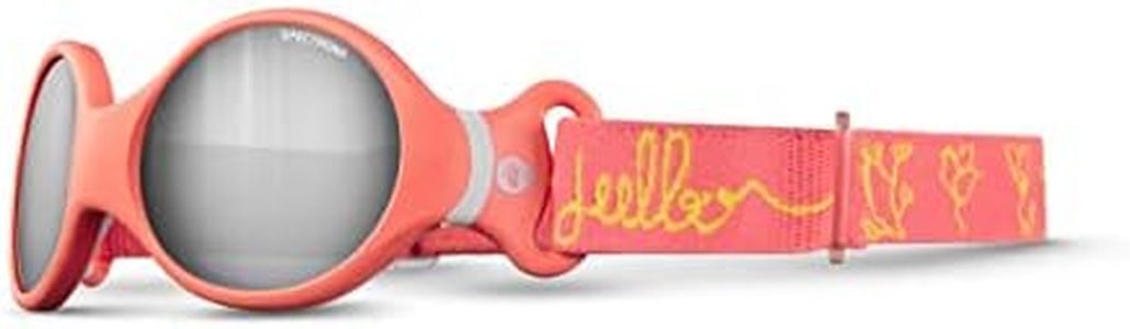 Julbo Loop S Lunettes de Soleil Bébé – Fille, Corail/Gris Clair, Taille Unique