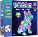 PRISMIC Build Your Own Night Light Dog Design Craft Kits - Christmas Gifts for Teens, Boys Gifts 9-12 Years Old, 8 9 10 11 12 13 Year Old Girl Gift Ideas - Crafts for Girls Age 10-12 - DIY Room Decor