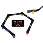 Potent Digital Stickhandling Trainer - Built-in Scoreboard & Countdown Timer, Portable On & Off Ice Training Aid - Practice Puck Control & Reaction Times - Great Gift for Hockey Players of All Ages