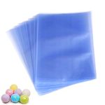 Shrink Wrap Bags, 200 Pcs PVC Heat Shrink Wrap Bags 4x6 Inches Clear Small Shrink Bags for Wrapping Handmade Soaps Bath Bombs Candles, Small Gifts, Art Crafts and DIY Crafts