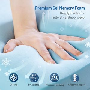 Degrees of Comfort 3-Inch Super King Mattress Topper – Plush Support