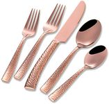 Flatasy Silverware Rose Gold Hammer