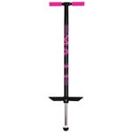 MGP Action Sports Madd Gear Pogo Stick for Boys and Girls Aged 8+ Suitable for Users up to 80kg (Black/Pink)