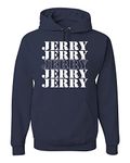 Wild Bobby Jerry Springer 90's TV Talk Show Host Pop Culture Unisex Hoodie Sweatshirt, Navy Host, M