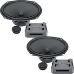 Hertz CPK 690 - 6x9" 2 Way Car Audio System with 29mm Tweeter, 360W Peak, Adjustable Crossover, Cento PRO Series