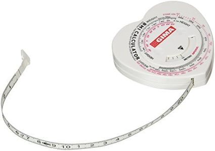GIMA Metro a nastro con regolo calcolatore IMC (Indice di Massa Corporea) o BMI