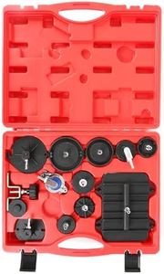 WINMAX TOOLS AUTOMOTIVE Brake Bleeder Adapter Kit for Master Cylinder, 12PCS Fluid Extractor Flush