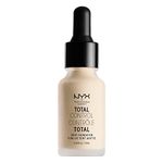 Nyx Professional Makeup Sheer Total Control Drop Foundation, Pale, 0.43 Fluid Ounce