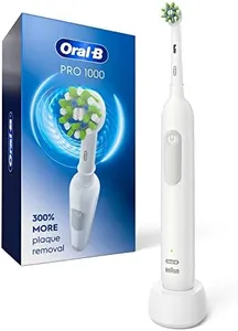 Oral-B Pro 1000 Rechargeable Electric Toothbrush, White