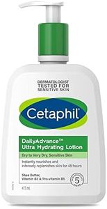 Cetaphil DailyAdvance Ultra Hydrating Lotion for Dry/Sensitive Skin 8 oz (Pack of 2) Daily Advance Lotion 16 ounce