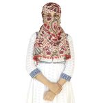 Switchon Scarf cum mask Rayon Printed fancy scarf for women Size Adjustable - Multi