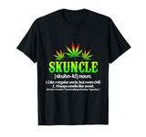 Skuncle Definition Funny Weed Pot Cannabis Stoner Uncle Gift T-Shirt