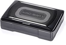 Kenwood KSC-SW11 150W Underseat Active Subwoofer with Passive Radiator