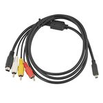 5 Feet AV Cable for Sony Handycam Mini DV and DVD Camcorders