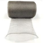 Wire Mesh Hole Fill Fabric Stainless Steel Mesh 5”X 50 Ft Double Layer Blocker for Hole DIY Hole Filler, Flexible Stretchy Hardware Cloth Fill Fabric DIY Kit,Distilling,Blocker for Hole