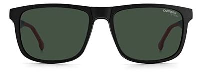 Carrera Men's Polarized UV Protected Green Lens Plastic Square Sunglasses 8053/cs