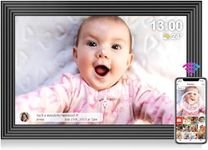 AILRINNI Digital Picture Frame WiFi - 10.1 Inch Smart Digital Photo Frame LCD Touch Screen, Auto-Rotate, 32GB +32GB Memory, Share Photo or Video Instantly via App from Anywhere