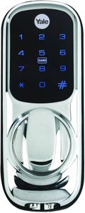 Yale Keyless Smart Door Lock – Chrome Finish