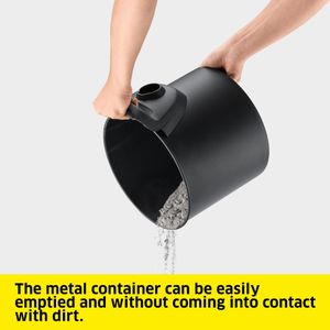 Kärcher Ash Vacuum 14L – AD 2, Powerful Fireplace & Stove Cleaner