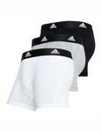 adidas Men's Multipack (3pk) und Active Flex Cotton Trunk Boxershort (6 Pack) Underwear, Suns Print, XL (Pack of 3)