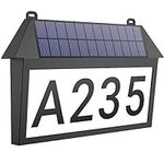 Solar House Numbers for Outside, de