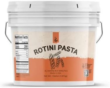 Pure Original Ingredients Rotini Pasta (1 Gallon) Classic White Pasta, Made in USA