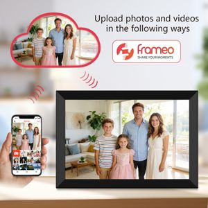 FRAMEO 10.1" WiFi Digital Photo Frame – Touchscreen Display